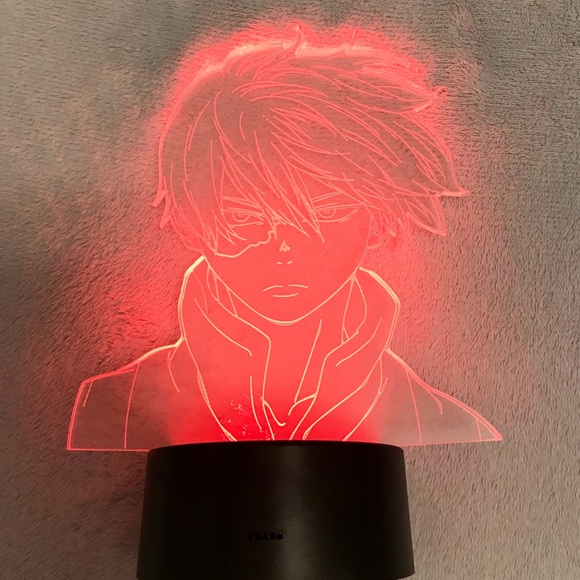 🌻 My Hero Academia Shoto Todoroki LED Display Lamp 🌻 - Picture 3 of 3